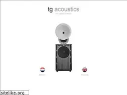 Sites similar to tg-acoustics.com