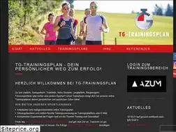 Sites similar to tg-trainingsplan.de