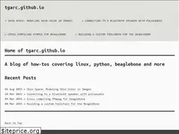 Sites similar to tgarc.github.io