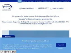 Sites similar to tgbaynes.com