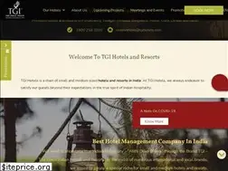 Sites similar to tgihotels.com