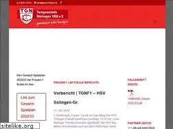 Sites similar to tgnhandball.de