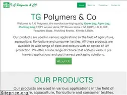 Sites similar to tgpolymers.com