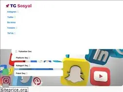 Sites similar to tgsosyal.com