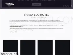 Sites similar to thabahotel.co.za