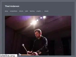 Sites similar to thadanderson.com