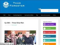 Sites similar to thadforester.com