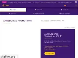 Sites similar to thai-airways.de