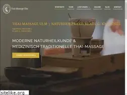 Sites similar to thai-massage-ulm.de