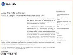 Sites similar to thai-rrific.com