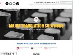 Sites similar to thai-uebersetzen.de