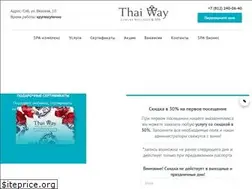 Sites similar to thai-way.ru