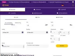 Sites similar to thaiairways.de