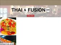 Sites similar to thaiandfusionave.com