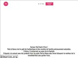 Sites similar to thaiathome.fr