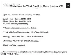 Sites similar to thaibasilvt.com