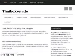 Sites similar to thaiboxxen.de