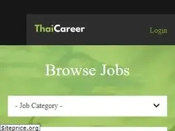 Sites similar to thaicareer.com