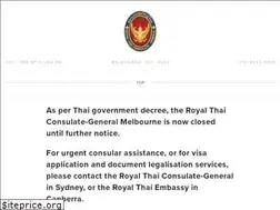 Sites similar to thaiconsulatemelbourne.com