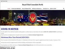 Sites similar to thaiconsulateperth.com