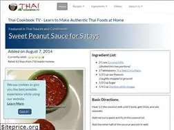 Sites similar to thaicookbook.tv