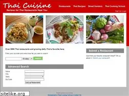 Sites similar to thaicuisine.com