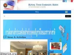 Sites similar to thaiembassy.ch