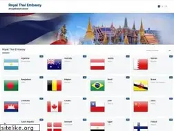Sites similar to thaiembassy.org