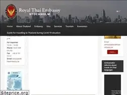 Sites similar to thaiembassy.se