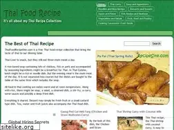 Sites similar to thaifoodrecipesite.com