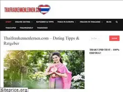 Sites similar to thaifraukennenlernen.com