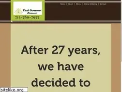 Sites similar to thaigourmethouston.com
