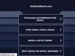 Sites similar to thaihotelbank.com