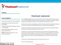 Sites similar to thailand-explored.com