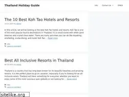 Sites similar to thailand-holidays-tips.com