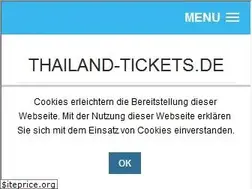 Sites similar to thailand-tickets.de
