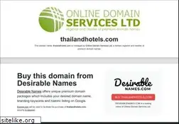 Sites similar to thailandhotels.com