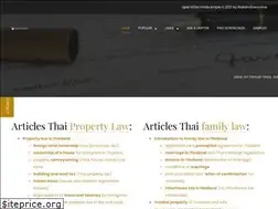 Sites similar to thailandlawonline.com