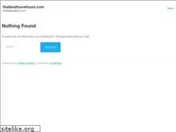 Sites similar to thailandtraveltours.com