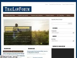 Sites similar to thailawforum.com