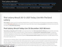 Sites similar to thailotterywinners.com