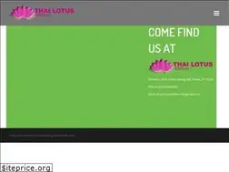 Sites similar to thailotuskitchen.com