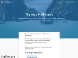 Sites similar to thaimaaopas.fi