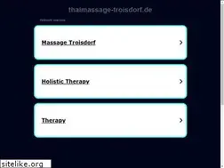 Sites similar to thaimassage-troisdorf.de