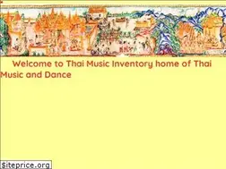 Sites similar to thaimusicinventory.org