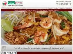 Sites similar to thaipepper.net