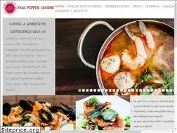 Sites similar to thaipeppercuisine.com