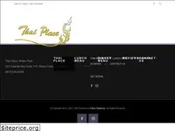 Sites similar to thaiplacewinterpark.com