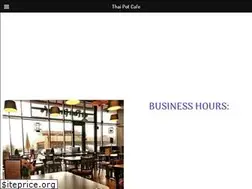 Sites similar to thaipotcafe.com