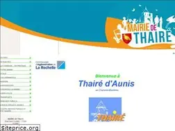 Sites similar to thaire.fr